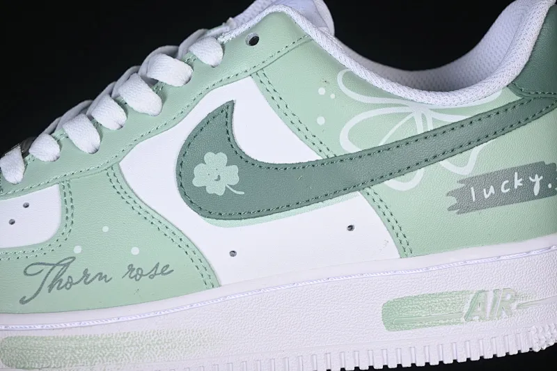All categories Nk Air Force 1 Air Force series Nk Air Force 1 Low Air Force low-top Nike Air Force 1'07 Low Clover Air Force 1 low-top casual sneakers ZH0316-098